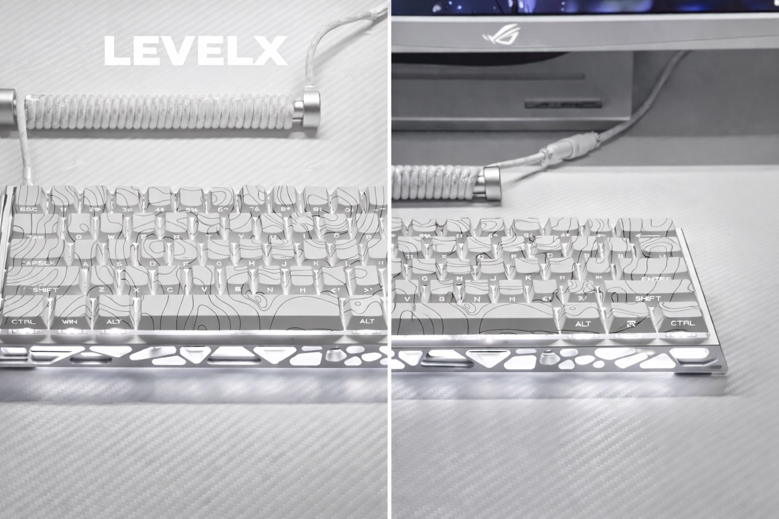 LEVELX | NOX 131 – Keycaps 🎁 مع هدية منLEVELX