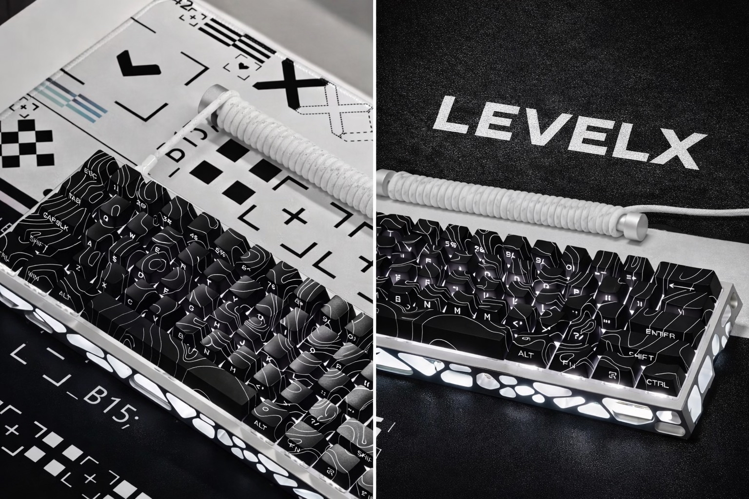 LEVELX | NOX 131 – Keycaps 🎁 مع هدية منLEVELX