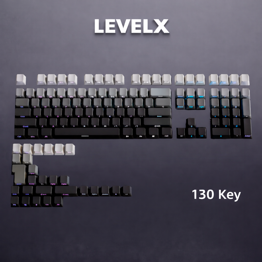 LEVELX Keycaps | ارفع كيبوردك لفل جديد