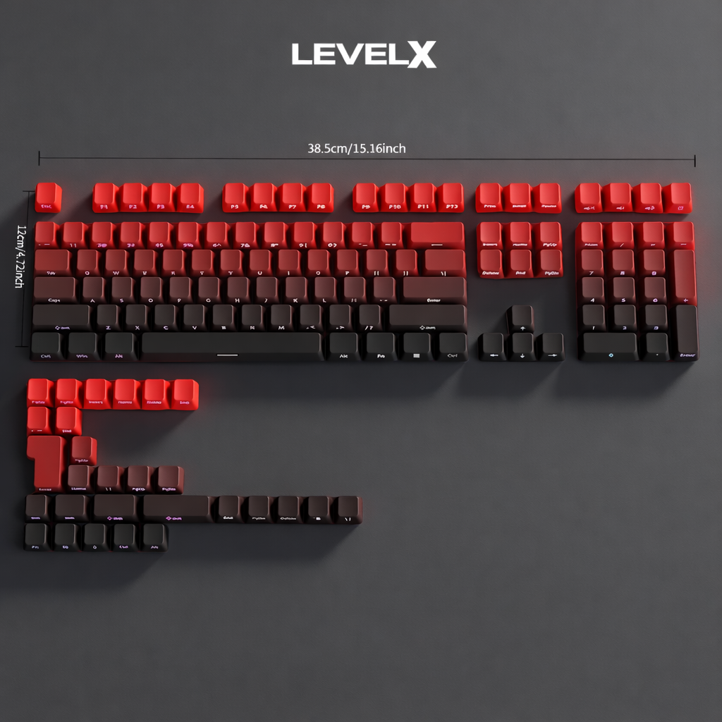 LEVELX CORE 130 – Keycaps🎁 LEVELXمع هدية من