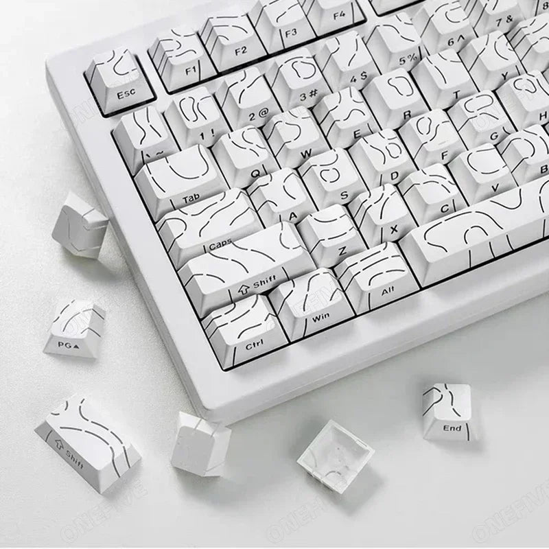 LEVELX | CONTOUR 4.0 – 97 Keycaps